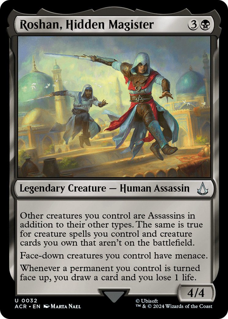 Roshan, Hidden Magister (ACR-032) - Assassin's Creed - Premium MTG Single from Wizards of the Coast - Just $0.25! Shop now at Game Crave Tournament Store