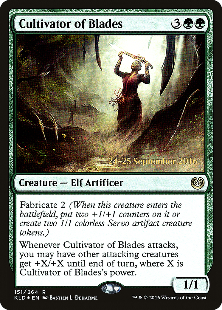 Cultivator of Blades (PKLD-151S) - Kaladesh Promos Foil