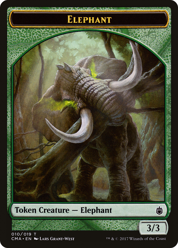 Elephant (TCMA-010) - Commander Anthology Tokens