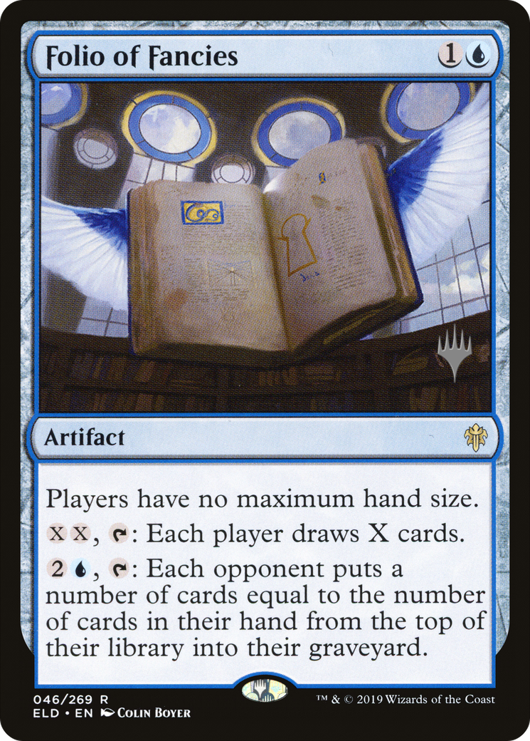 Folio of Fancies (PELD-46P) - Throne of Eldraine Promos Foil