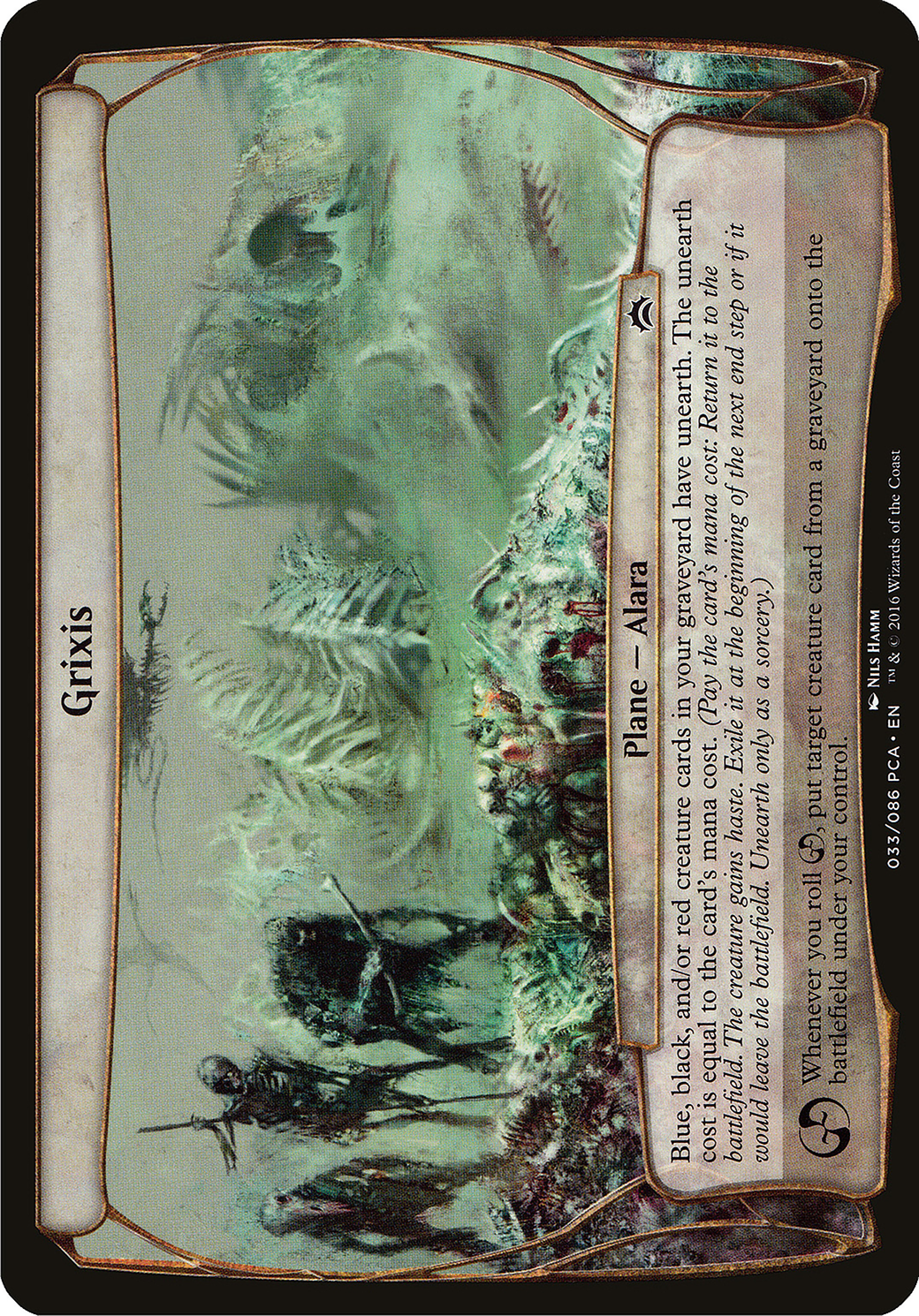 Grixis (OPCA-033) - Planechase Anthology Planes