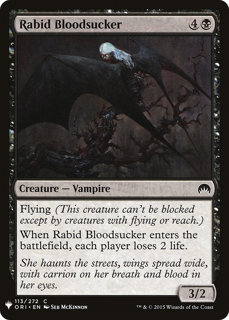 Rabid Bloodsucker (MB1-742) - Mystery Booster