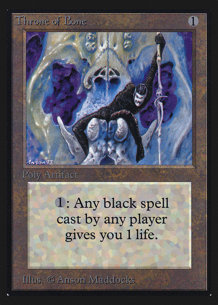 Throne of Bone (CEI-274) - Intl. Collectors' Edition