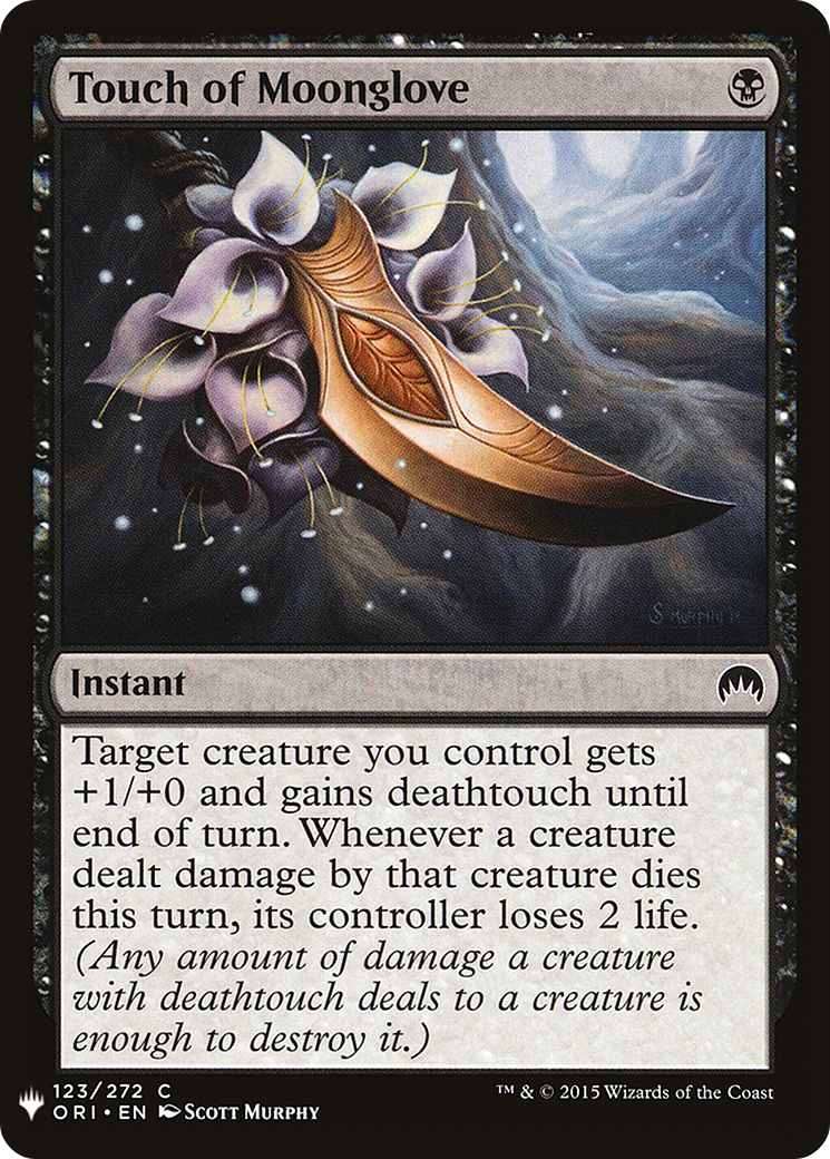 Touch of Moonglove (MB1-797) - Mystery Booster