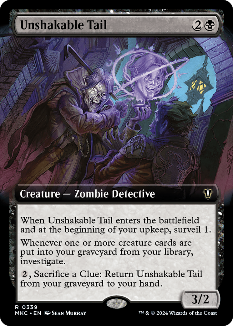 Unshakable Tail (MKC-339) - Murders at Karlov Manor Commander: (Extended Art) - Premium MTG Single from Wizards of the Coast - Just $0.25! Shop now at Game Crave Tournament Store
