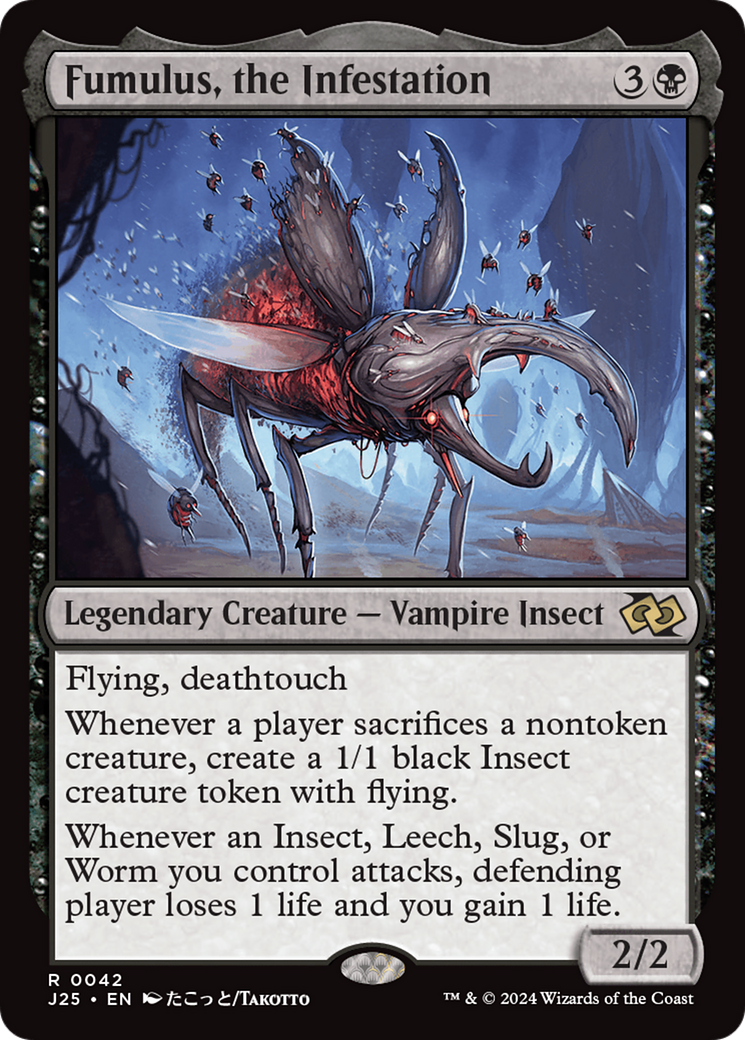 Fumulus, the Infestation (J25-042) - Foundations Jumpstart - Premium MTG Single from Wizards of the Coast - Just $3.86! Shop now at Game Crave Tournament Store