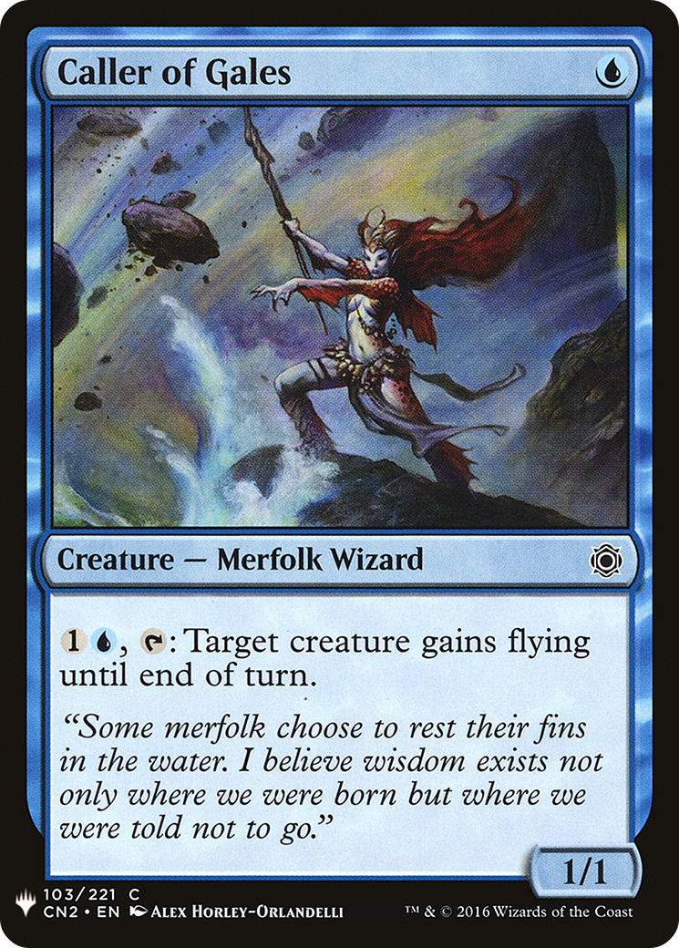 Caller of Gales (MB1-305) - Mystery Booster