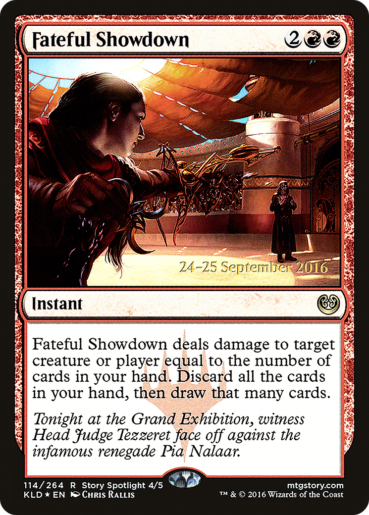 Fateful Showdown (PKLD-114S) - Kaladesh Promos Foil