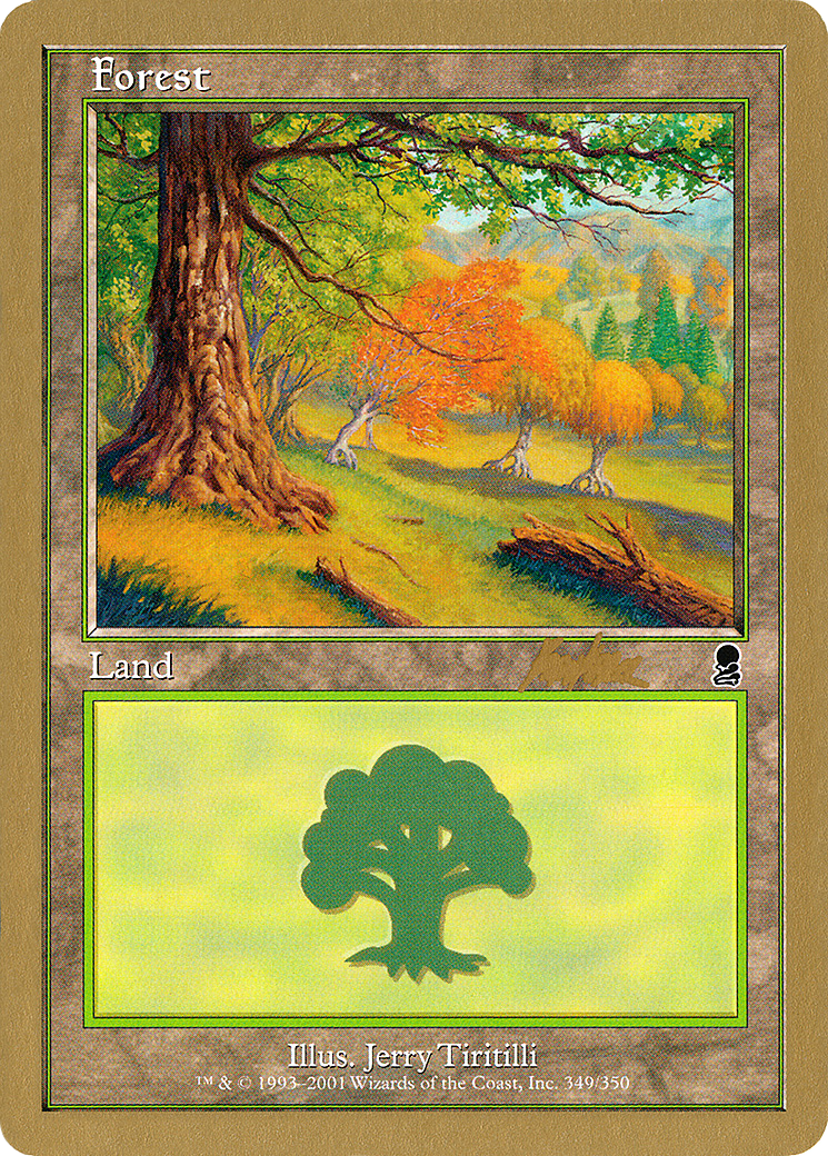 Forest (WC02-BK349) - World Championship Decks 2002