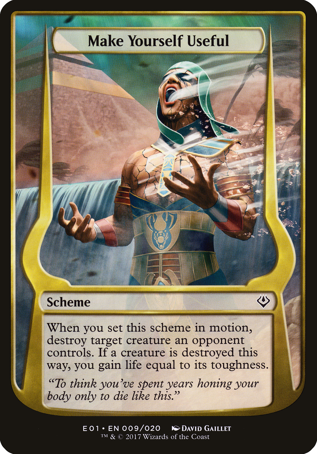 Make Yourself Useful (OE01-09★) - Archenemy: Nicol Bolas Schemes