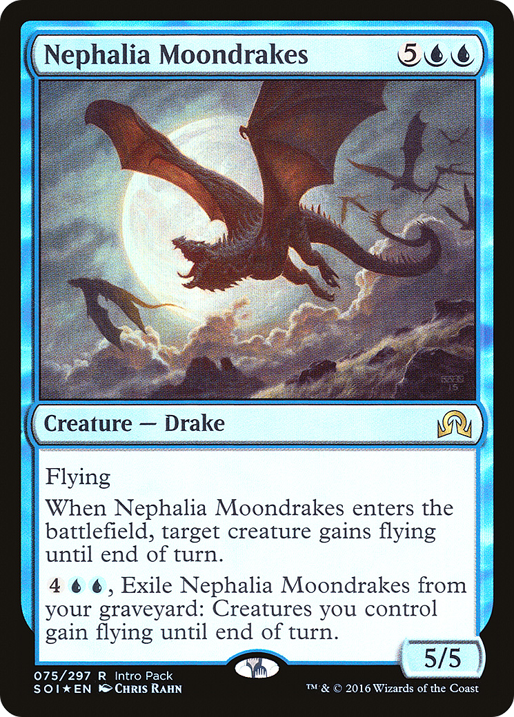 Nephalia Moondrakes (PSOI-075) - Shadows over Innistrad Promos Foil