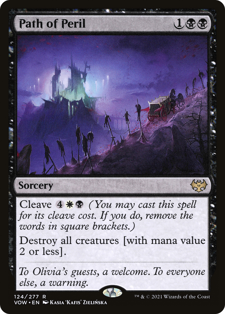 Path of Peril (VOW-124) - Innistrad: Crimson Vow - Premium MTG Single from Wizards of the Coast - Just $0.08! Shop now at Game Crave Tournament Store