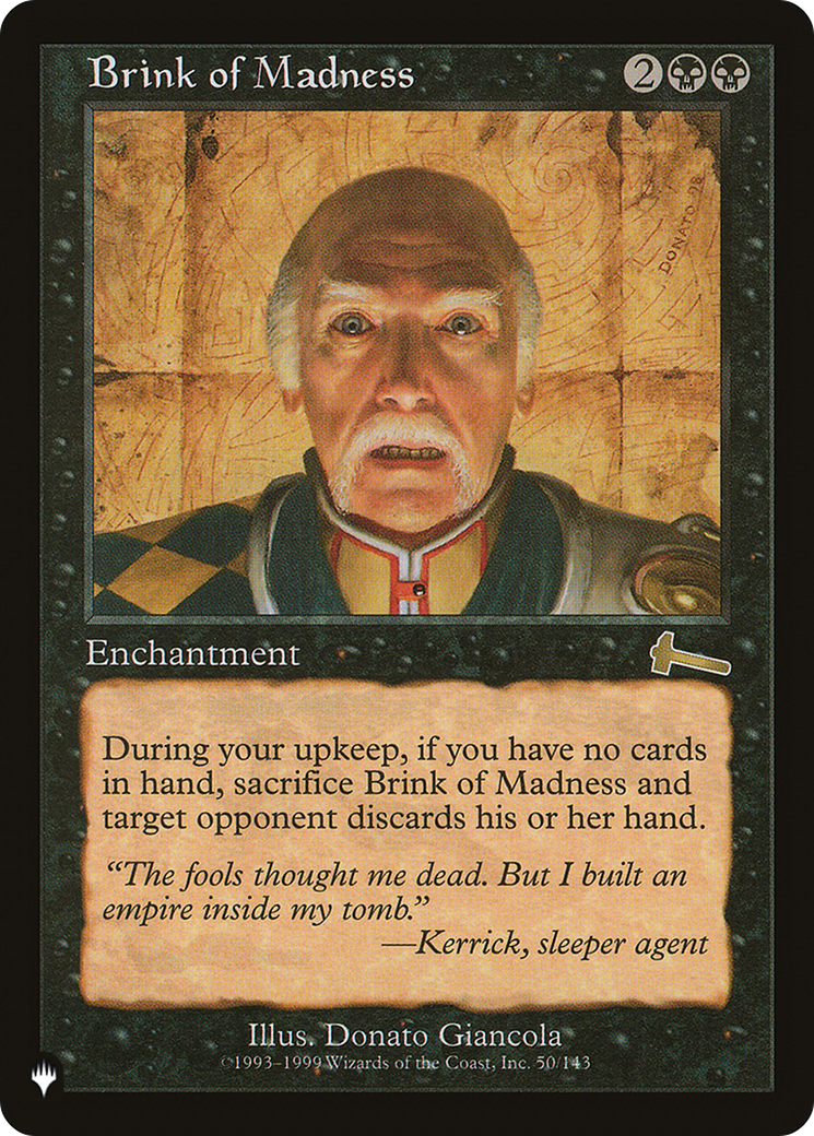 Brink of Madness (PLIST-089) - The List