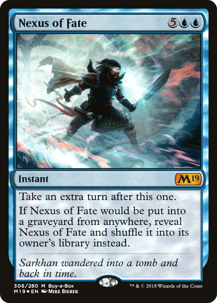 Nexus of Fate (M19-306) - Core Set 2019 Foil