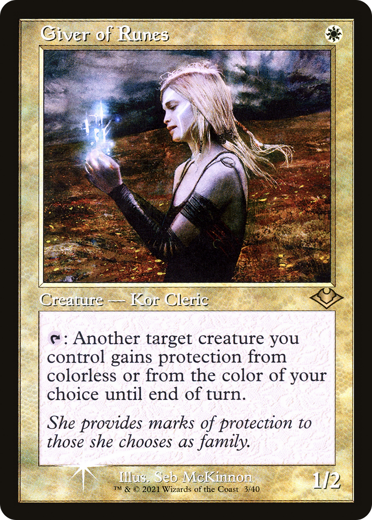 Giver of Runes (H1R-003) - Modern Horizons 1 Timeshifts Foil