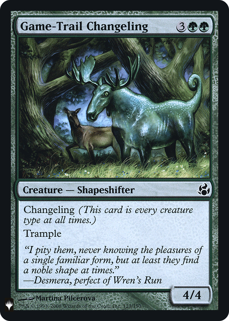 Game-Trail Changeling (FMB1-067) - Mystery Booster Retail Edition Foils Foil