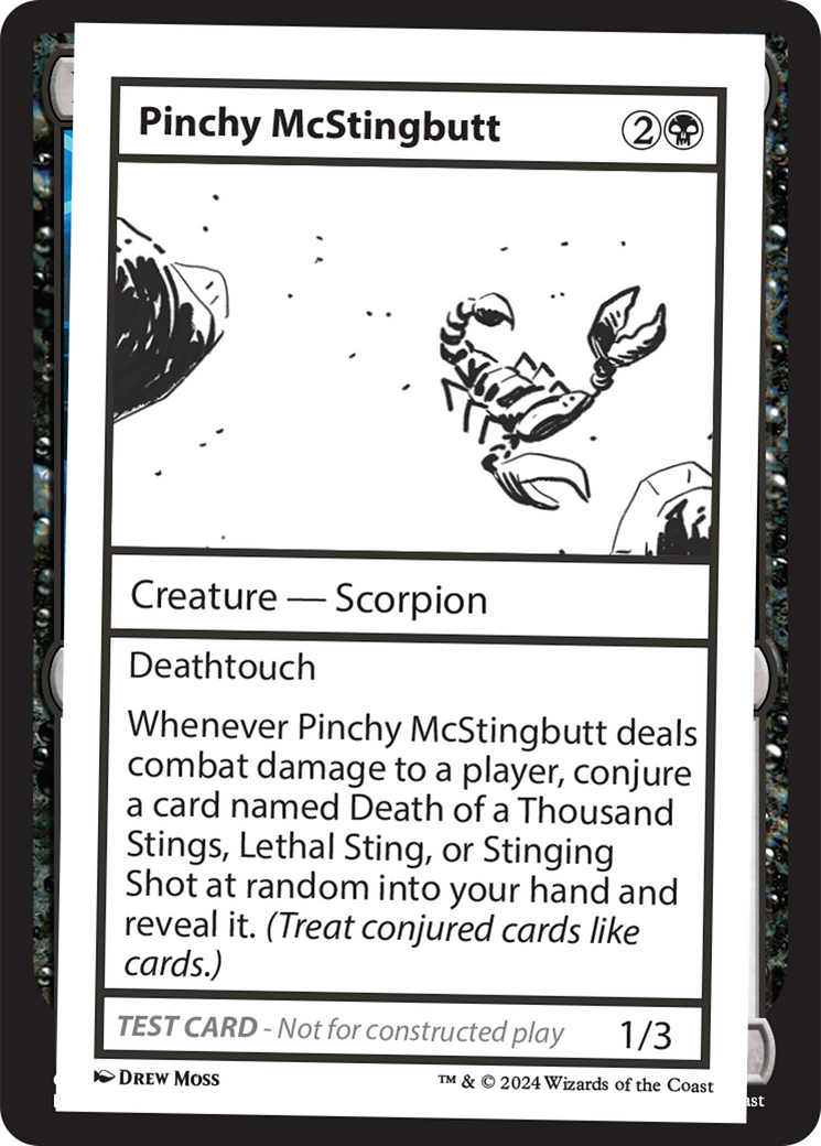 Pinchy McStingbutt (MB2-316) - Mystery Booster 2 - Premium MTG Single from Wizards of the Coast - Just $0.25! Shop now at Game Crave Tournament Store