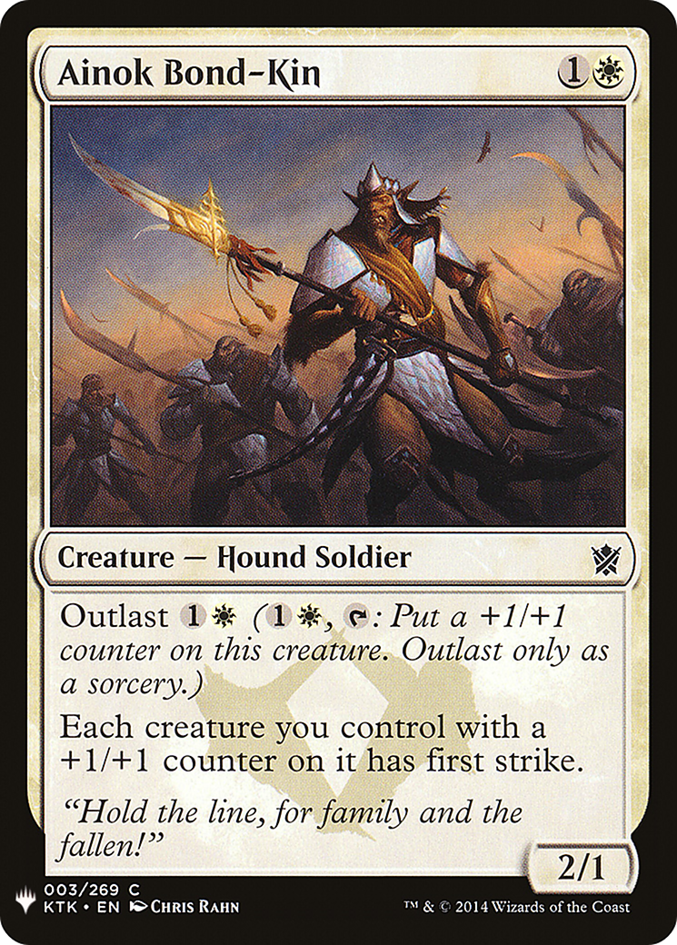 Ainok Bond-Kin (MB1-013) - Mystery Booster