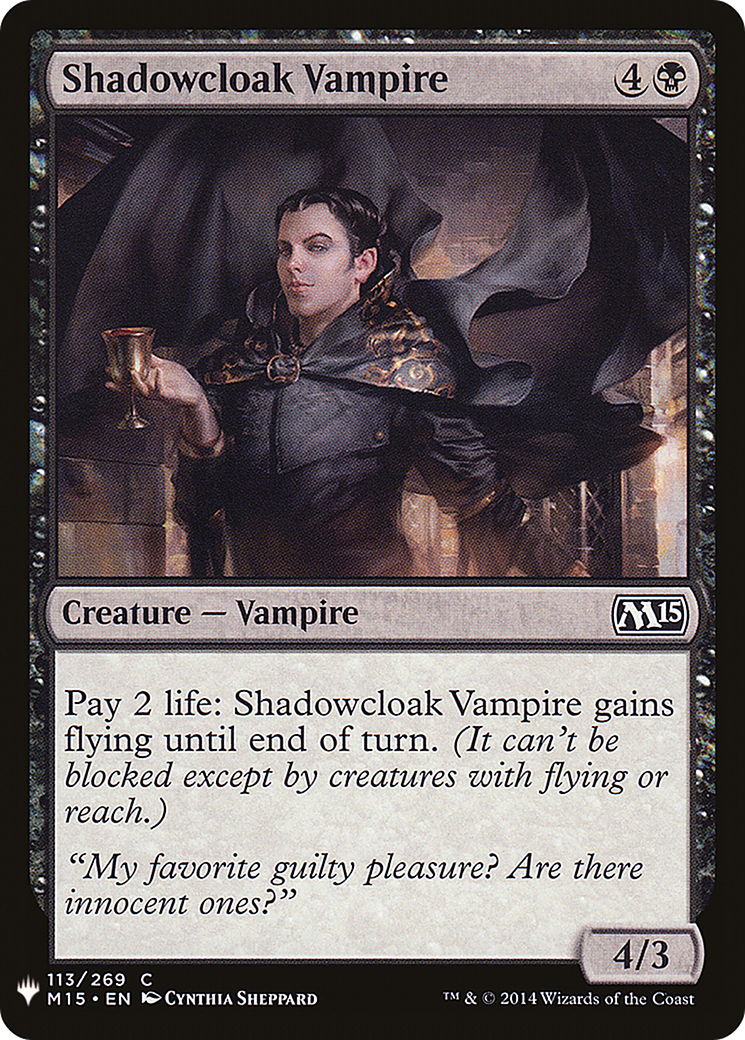 Shadowcloak Vampire (MB1-768) - Mystery Booster