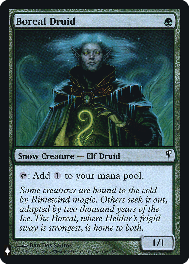 Boreal Druid (FMB1-063) - Mystery Booster Retail Edition Foils Foil