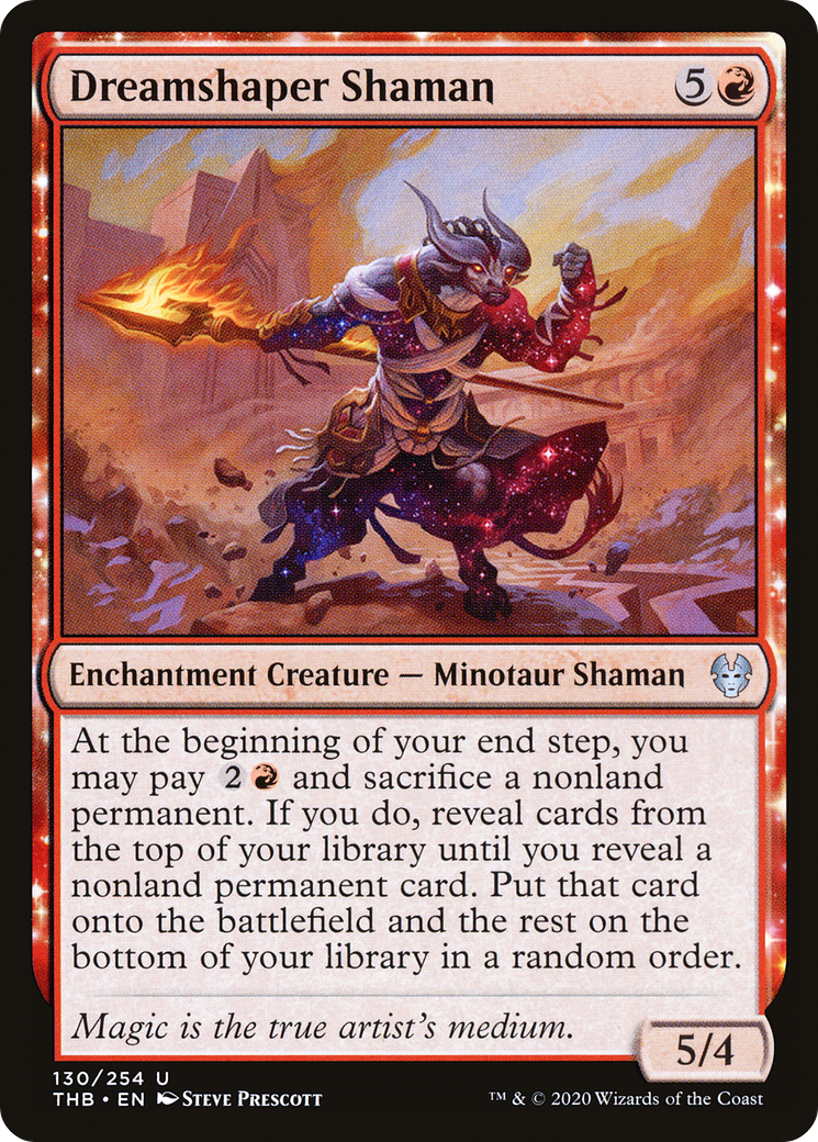 Dreamshaper Shaman (THB-130) - Theros Beyond Death: (nyxtouched)
