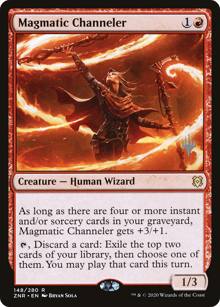 Magmatic Channeler (PZNR-148P) - Zendikar Rising Promos