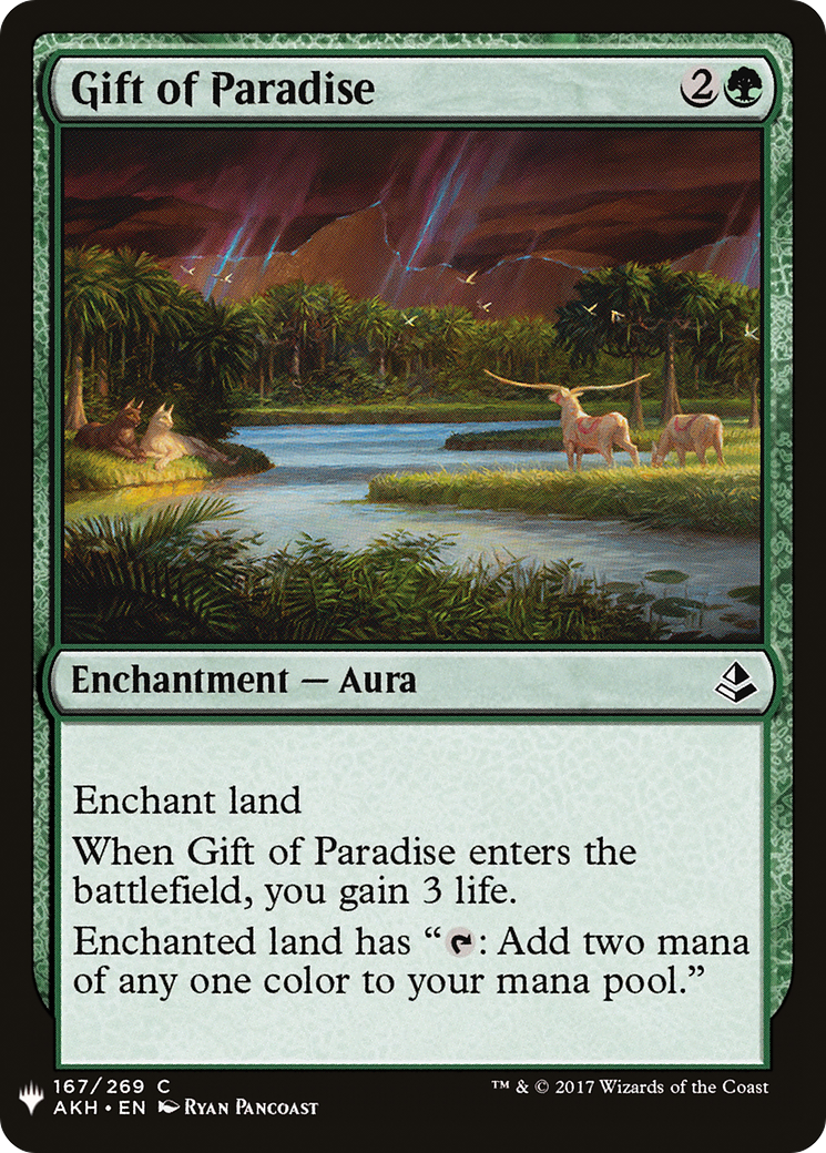 Gift of Paradise (MB1-1221) - Mystery Booster