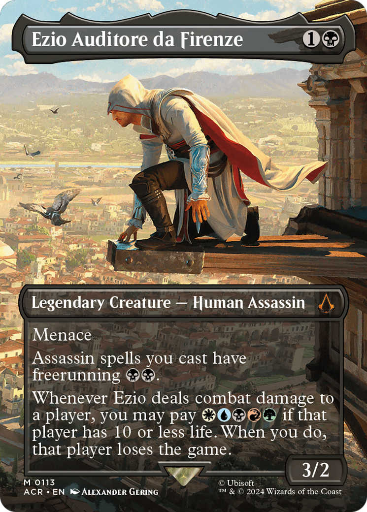 Ezio Auditore da Firenze (ACR-113) - Assassin's Creed Foil - Premium MTG Single from Wizards of the Coast - Just $33.61! Shop now at Game Crave Tournament Store