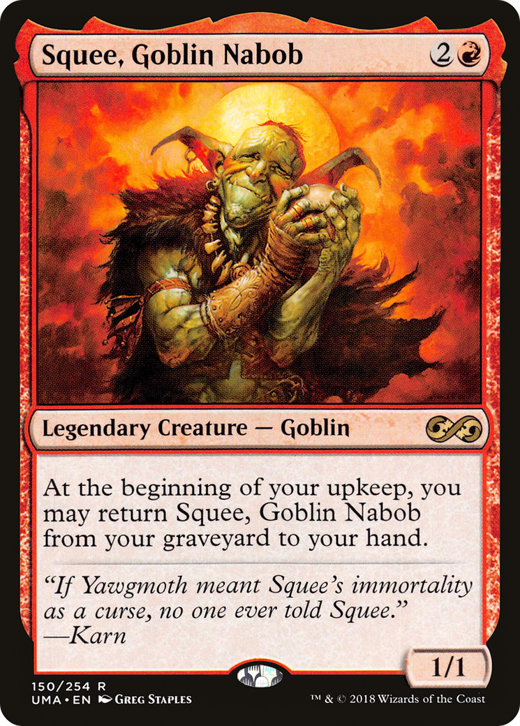 Squee, Goblin Nabob (UMA-150) - Ultimate Masters - Premium MTG Single from Wizards of the Coast - Just $0.26! Shop now at Game Crave Tournament Store