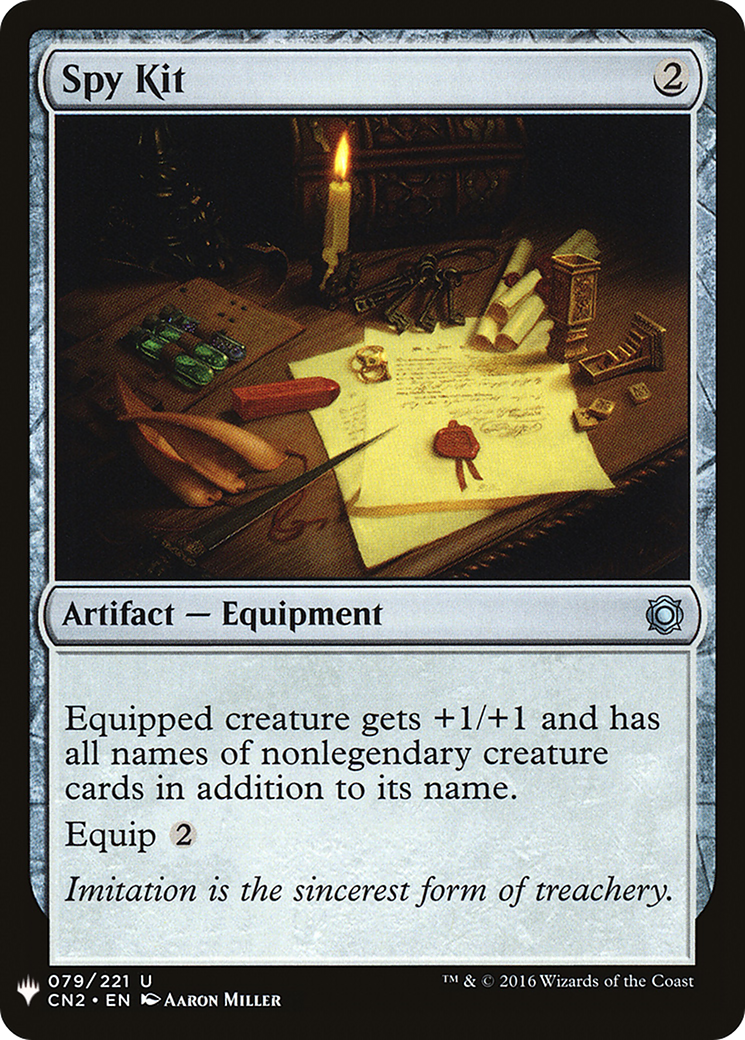 Spy Kit (MB1-1635) - Mystery Booster - Premium MTG Single from Wizards of the Coast - Just $0.08! Shop now at Game Crave Tournament Store