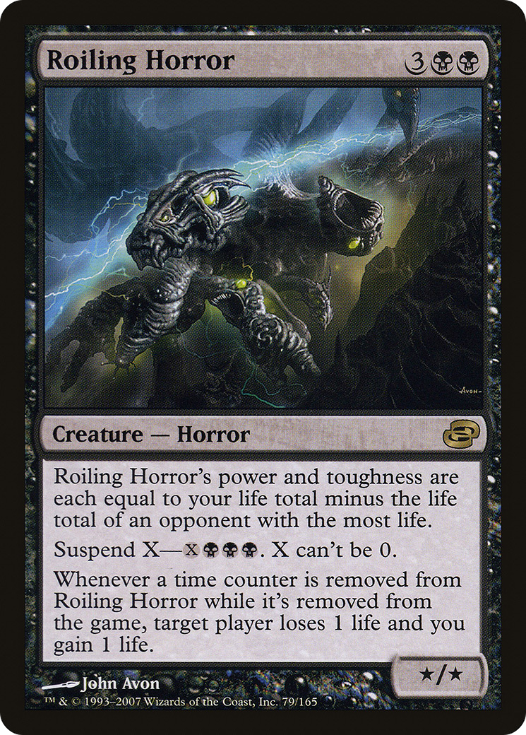 Roiling Horror (PLC-079) - Planar Chaos - Premium MTG Single from Wizards of the Coast - Just $0.08! Shop now at Game Crave Tournament Store