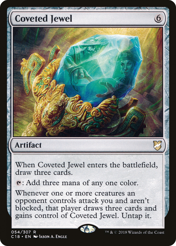 Coveted Jewel (C18-054) - Commander 2018 - Premium MTG Single from Wizards of the Coast - Just $0.23! Shop now at Game Crave Tournament Store
