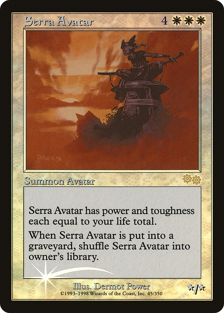 Serra Avatar (PSUS-002) - Junior Super Series Foil - Premium MTG Single from Wizards of the Coast - Just $34.23! Shop now at Game Crave Tournament Store