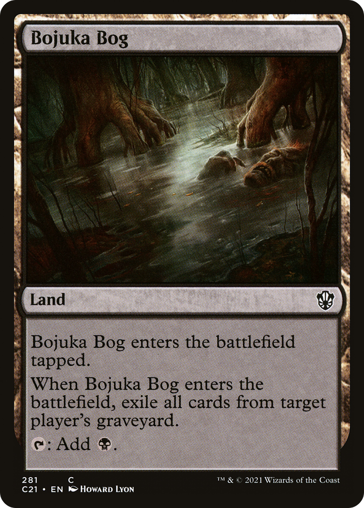Bojuka Bog (C21-281) - Commander 2021 - Premium MTG Single from Wizards of the Coast - Just $1.09! Shop now at Game Crave Tournament Store
