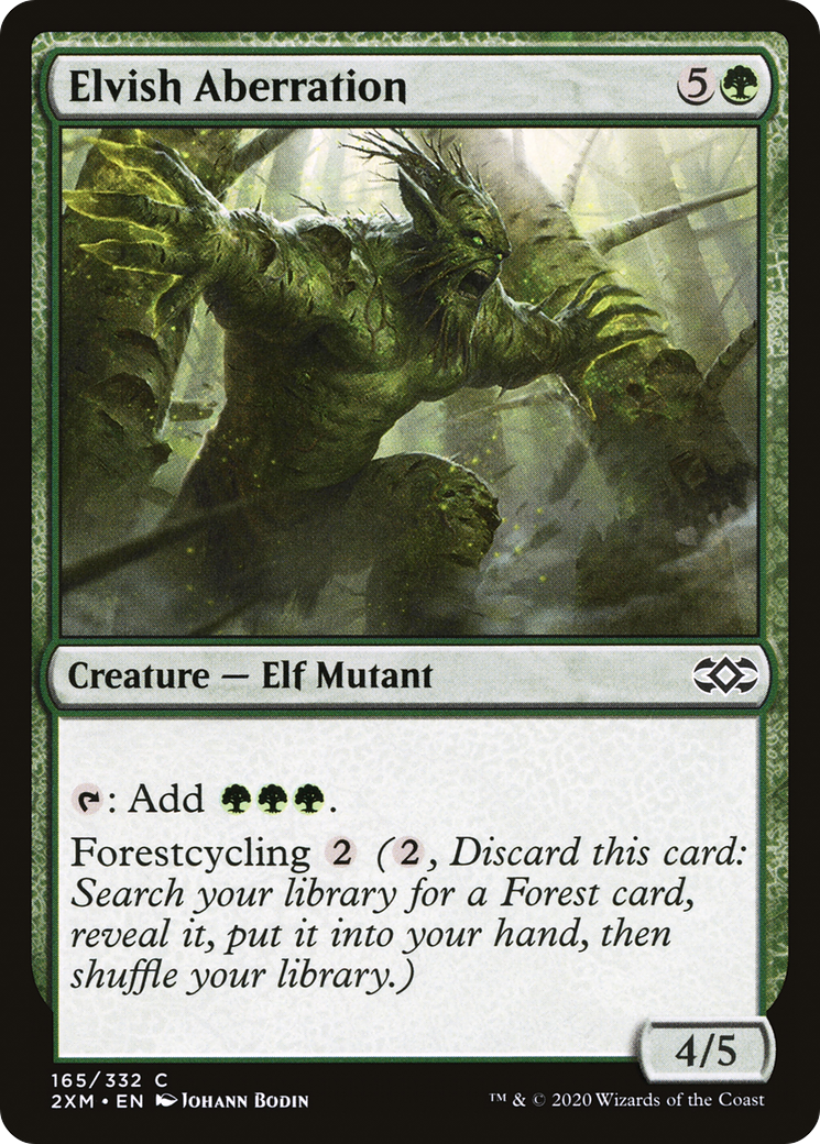 Elvish Aberration (2XM-165) - Double Masters - Premium MTG Single from Wizards of the Coast - Just $0.08! Shop now at Game Crave Tournament Store