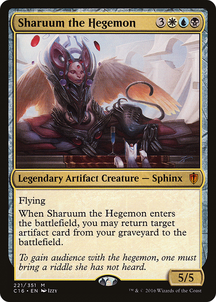 Sharuum the Hegemon (C16-221) - Commander 2016 - Premium MTG Single from Wizards of the Coast - Just $0.25! Shop now at Game Crave Tournament Store