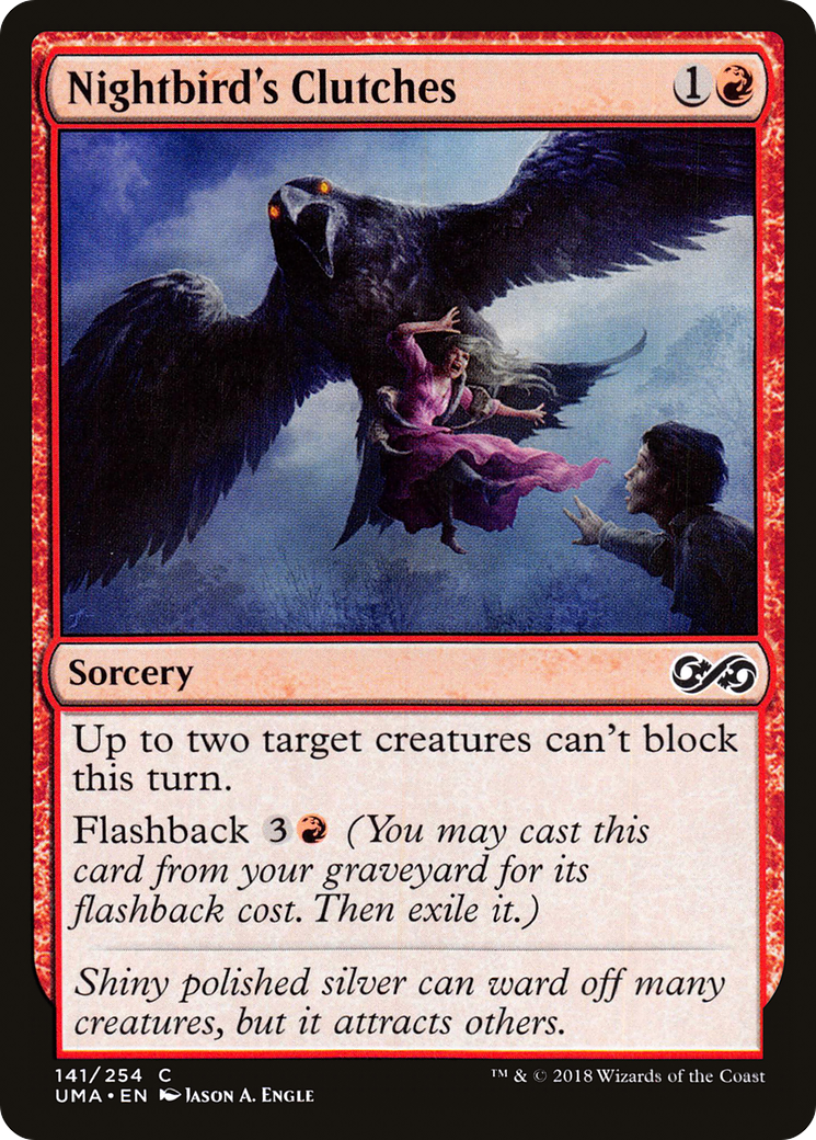 Nightbird's Clutches (UMA-141) - Ultimate Masters Foil - Premium MTG Single from Wizards of the Coast - Just $0.08! Shop now at Game Crave Tournament Store