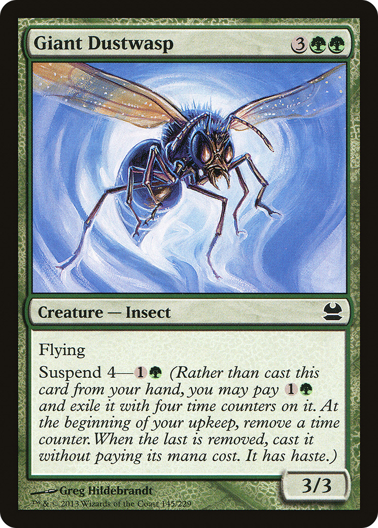 Giant Dustwasp (MMA-145) - Modern Masters - Premium MTG Single from Wizards of the Coast - Just $0.08! Shop now at Game Crave Tournament Store