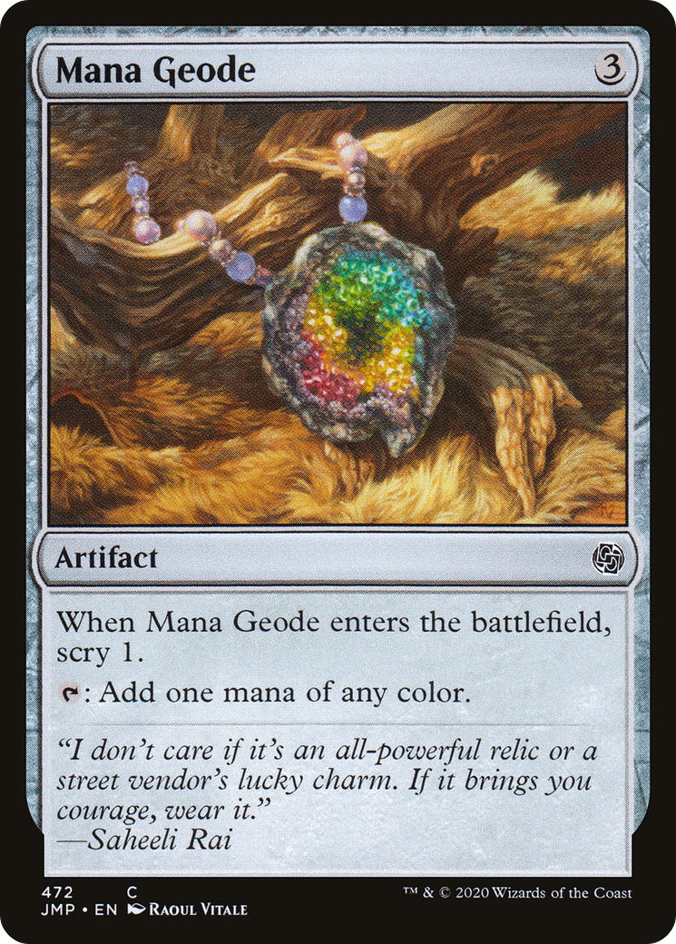 Mana Geode (JMP-472) - Jumpstart - Premium MTG Single from Wizards of the Coast - Just $0.24! Shop now at Game Crave Tournament Store