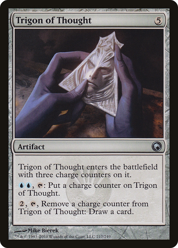 Trigon of Thought (SOM-217) - Scars of Mirrodin Foil - Premium MTG Single from Wizards of the Coast - Just $0.08! Shop now at Game Crave Tournament Store