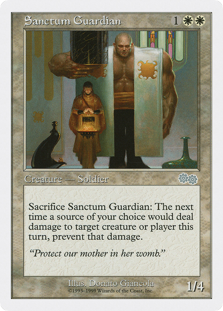 Sanctum Guardian (BRB-063) - Battle Royale Box Set - Premium MTG Single from Wizards of the Coast - Just $0.08! Shop now at Game Crave Tournament Store