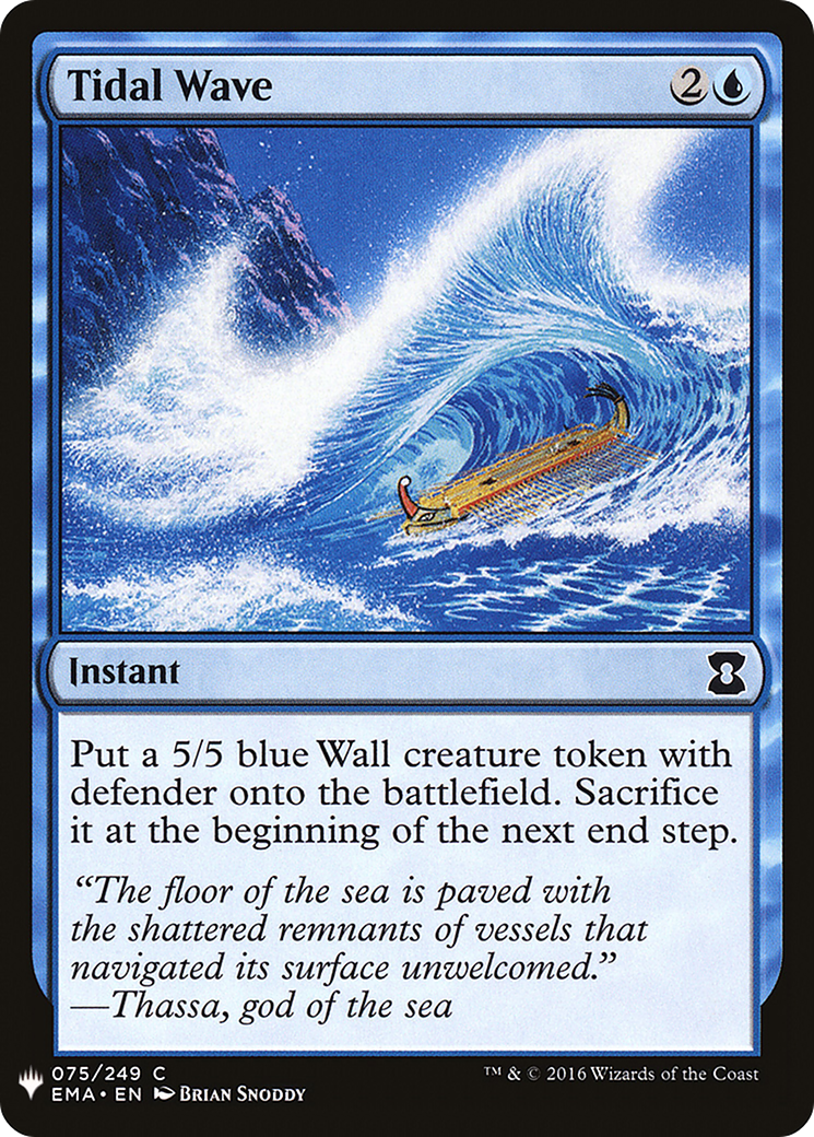 Tidal Wave (MB1-526) - Mystery Booster - Premium MTG Single from Wizards of the Coast - Just $0.08! Shop now at Game Crave Tournament Store