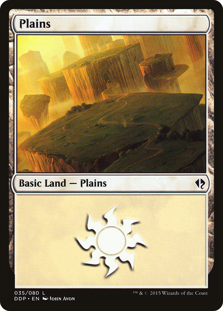 Plains (DDP-035) - Duel Decks: Zendikar vs. Eldrazi - Premium MTG Single from Wizards of the Coast - Just $0.25! Shop now at Game Crave Tournament Store