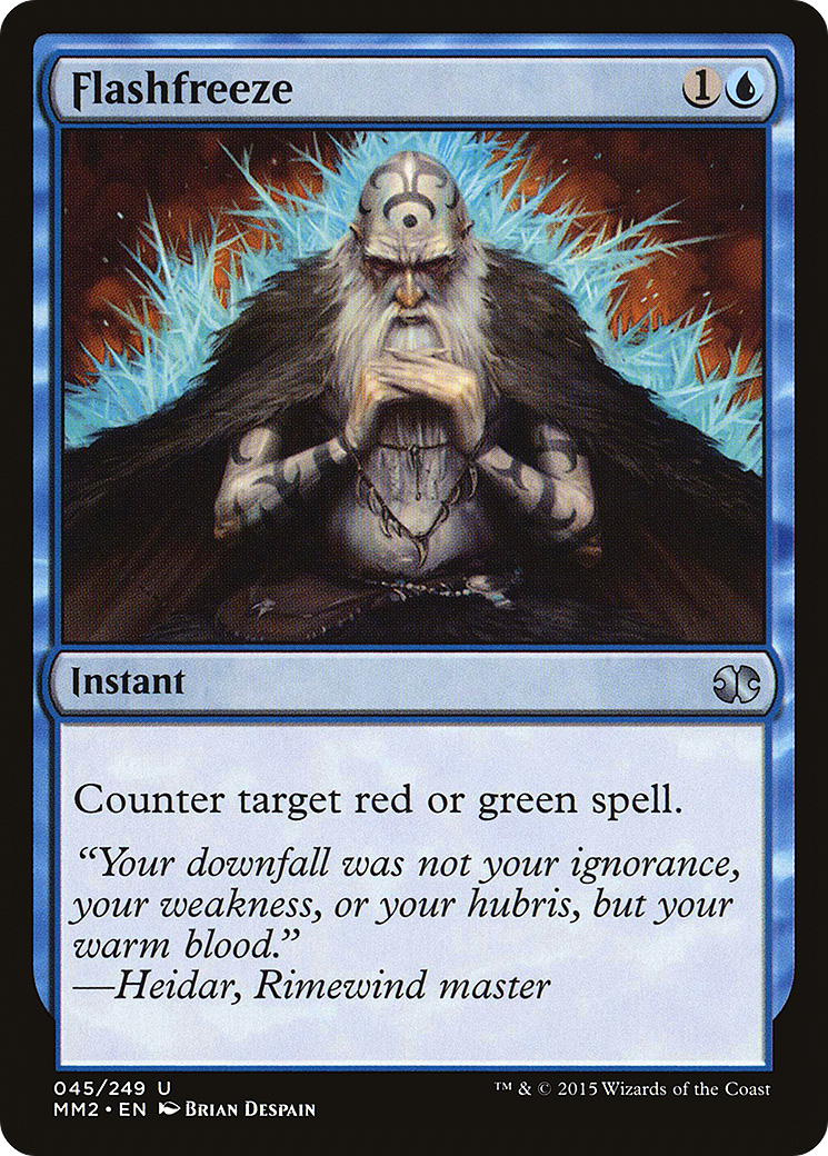 Flashfreeze (MM2-045) - Modern Masters 2015 - Premium MTG Single from Wizards of the Coast - Just $0.25! Shop now at Game Crave Tournament Store