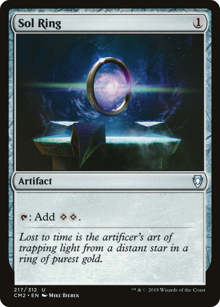 Sol Ring (CM2-217) - Commander Anthology Volume II - Premium MTG Single from Wizards of the Coast - Just $0.40! Shop now at Game Crave Tournament Store