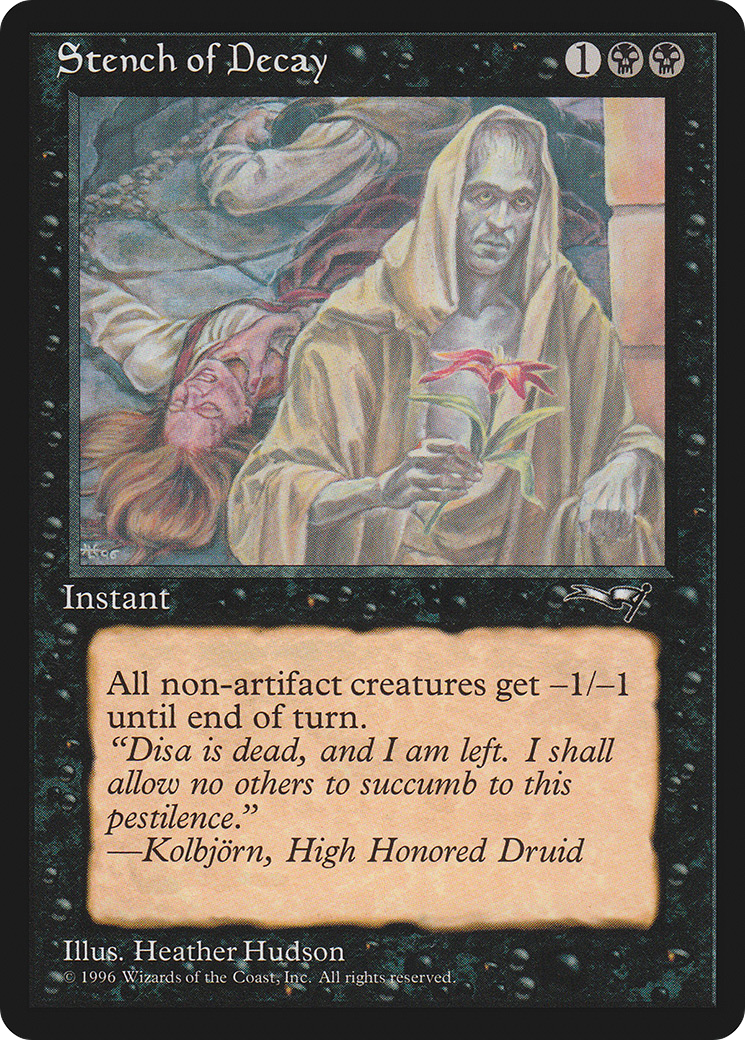 Stench of Decay (ALL-61A) - Alliances - Premium MTG Single from Wizards of the Coast - Just $0.08! Shop now at Game Crave Tournament Store