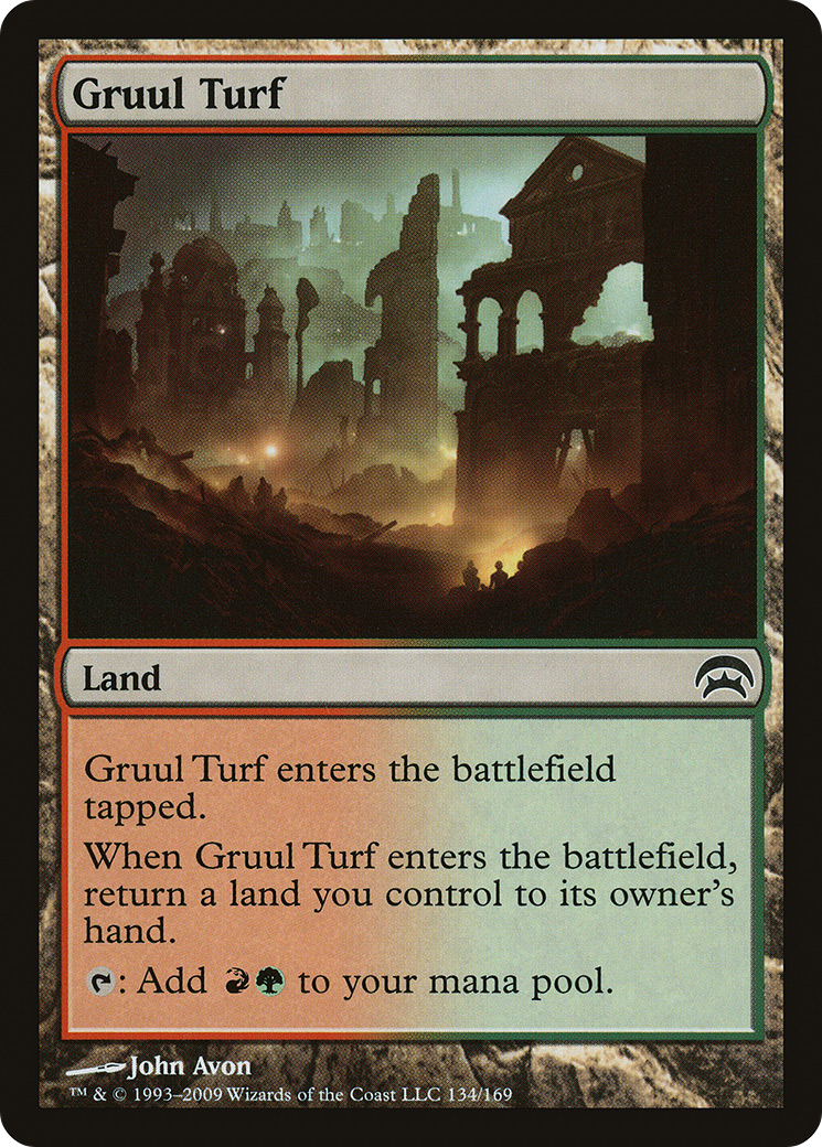 Gruul Turf (HOP-134) - Planechase - Premium MTG Single from Wizards of the Coast - Just $0.09! Shop now at Game Crave Tournament Store