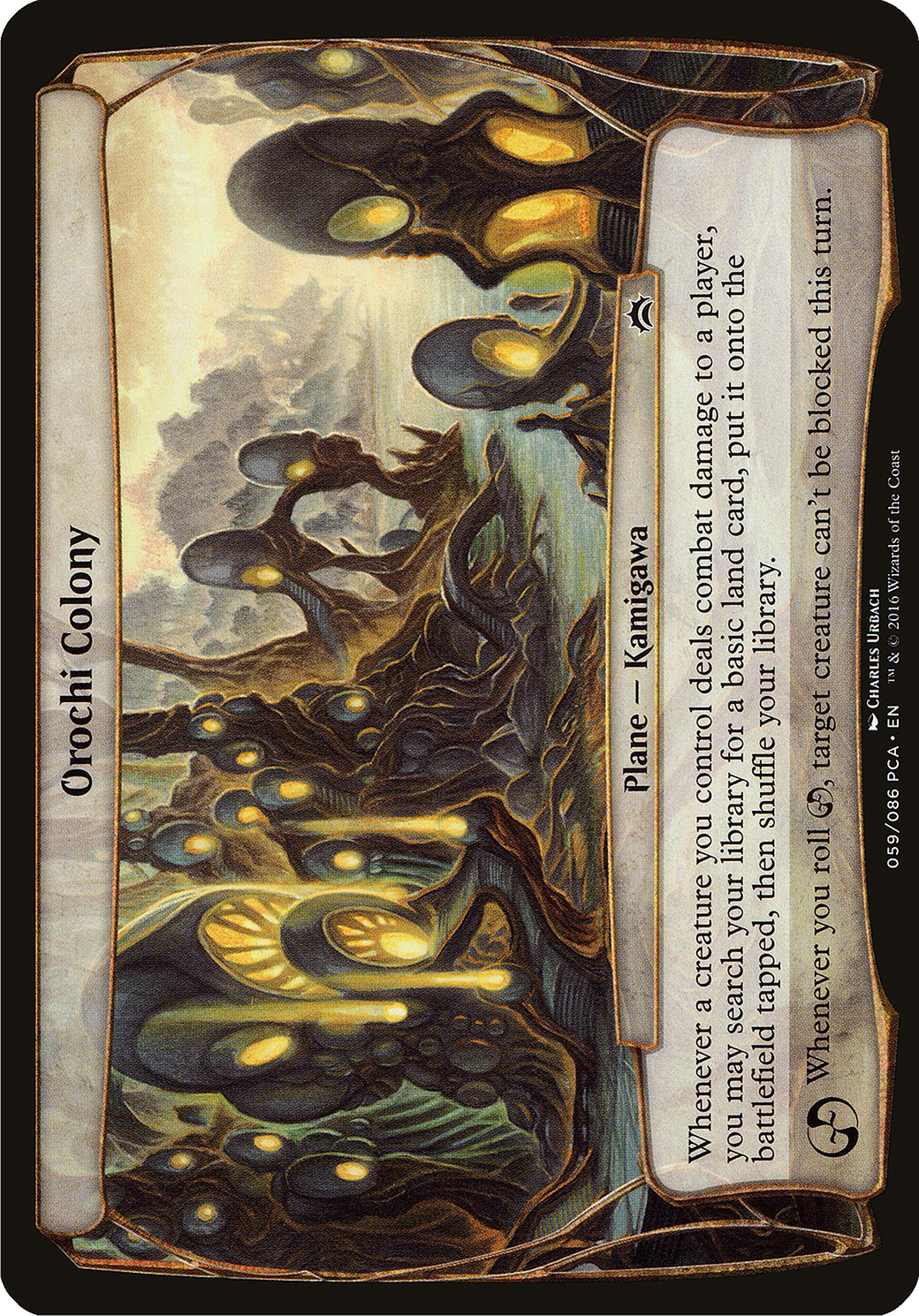 Orochi Colony (OPCA-059) - Planechase Anthology Planes - Premium MTG Single from Wizards of the Coast - Just $0.08! Shop now at Game Crave Tournament Store