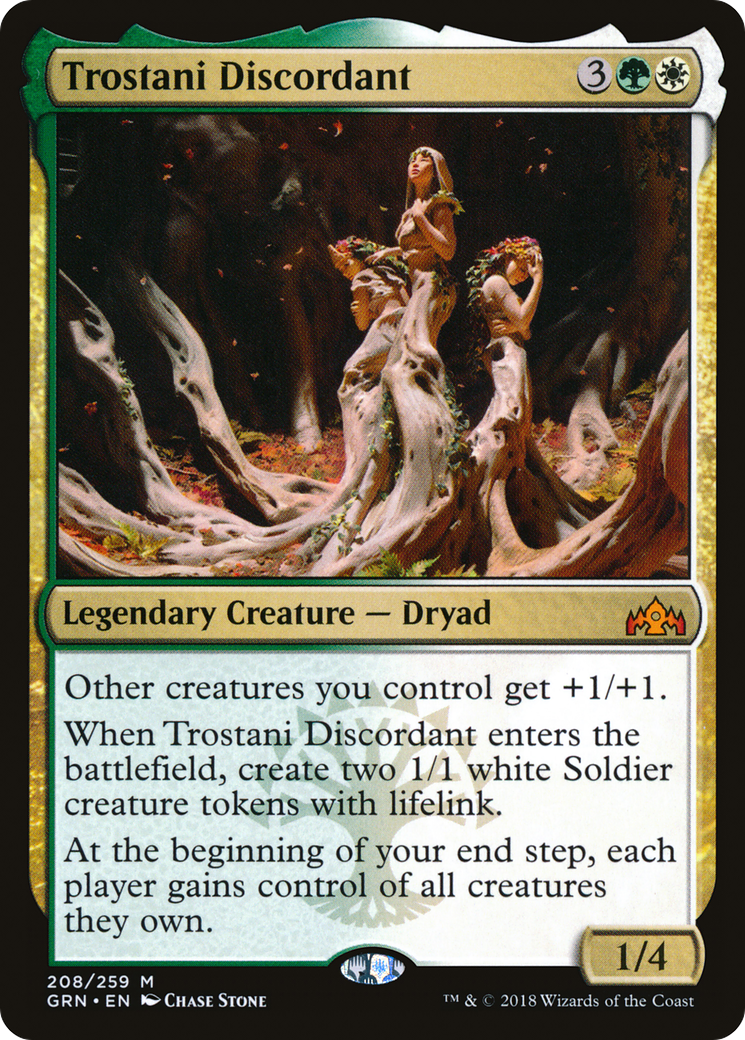 Trostani Discordant (GRN-208) - Guilds of Ravnica - Premium MTG Single from Wizards of the Coast - Just $0.08! Shop now at Game Crave Tournament Store