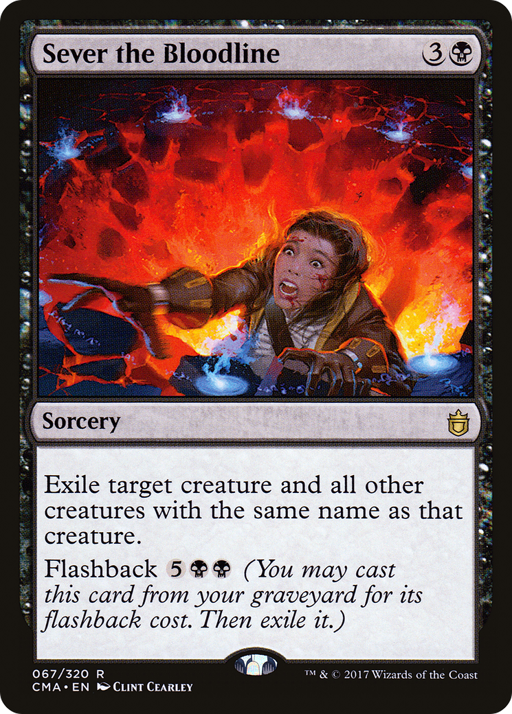 Sever the Bloodline (CMA-067) - Commander Anthology - Premium MTG Single from Wizards of the Coast - Just $0.08! Shop now at Game Crave Tournament Store